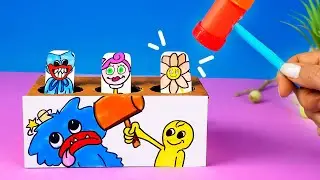 Игра Поппи Плей Тайм! Как сделать игру из картона своими руками