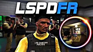 Playing GTA 5 As A POLICE OFFICER Gang Unit Patrol👮🏾‍♂️ | LSPDFR MOD | 4K