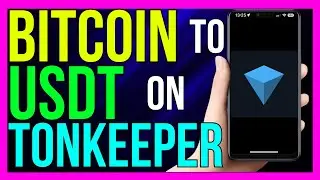 How to Swap Bitcoin to USDT on TonKeeper Wallet (2024 METHOD!)