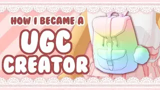 HOW I GOT IN THE ROBLOX UGC PROGRAM【Roblox UGC Timelapse】