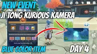 [ EVENT ] Ji Tong's Kurious Camera Day 4 | Blue Color Item | Genshin Impact 