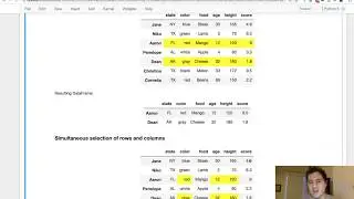 Selecting Subsets of Data from DataFrames with just the brackets