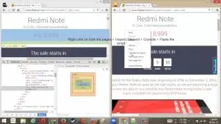 Xiaomi Redmi Note and Redmi 1S Booking Trick With Script 100% WORKING - 2nd Dec  2014