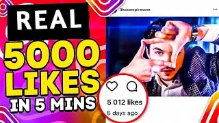 ❤ HOW GET 5,000 LIKES ON INSTAGRAM IN 5 MINUTES? | No Passwords 2023