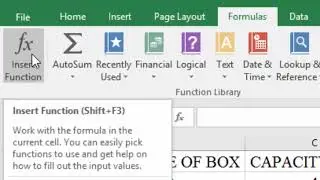 How To Use the INSERT FUNCTION To Calculate The AVERAGEIF