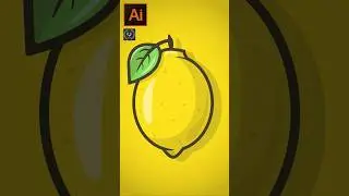 Adobe Illustrator CC tutorial - How to make a Vector Fruit Design 😱 