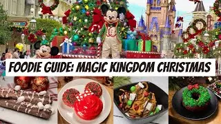 I Tried Every Christmas Food in Magic Kingdom- Walt Disney World