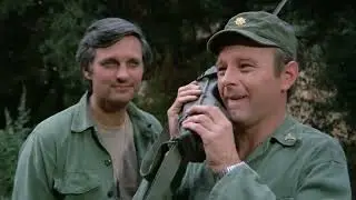 Korean War AN/PRC-6 man-portable transceiver used in the TV series M*A*S*H