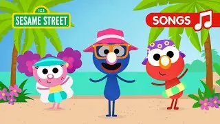 Sesame Street: Grovers Island Groove with Elmo & Abby | Summer Songs for Kids