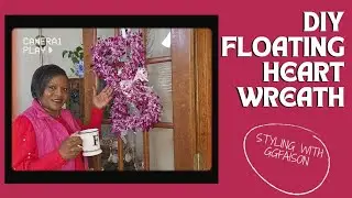 Get Ready for Valentine's Day: How To DIY A Floating Heart Wreath