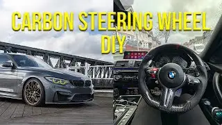 Carbon Fibre Steering Wheel Install on the F80 M3! || DIY For F87 M2C, F80 M3 and F82 M4