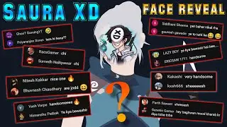 SauraXD FACE REVEAL | Public REACTION 😍😜😱 