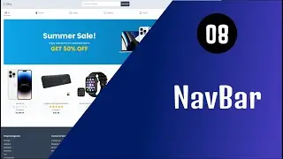 Next13 Fullstack E-Commerce 🛒 - 08 NavBar | React.js & Typescript 🔥