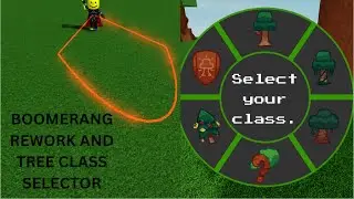 BOOMERANG REWORK AND NEW TREE CLASS Ability wars