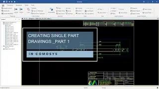 Creating Single Part Drawings for Elevated Water Tank Tower Detailing _ Part 1 | COMOSYS