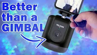 TELESIN Smart Tracking Pan Tilt REVIEW - Better than a Gimbal?