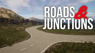 EASY Road and Junction Tutorial for Unreal Engine 5 [+ FREE ROAD MESH!]