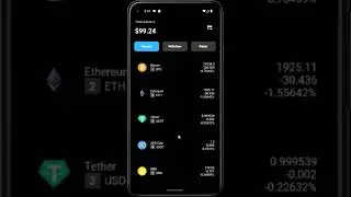 Crypto Currency Tracker using Flutter