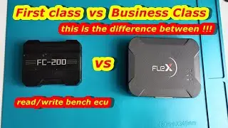 FC-200 vs Flex Master.read/write bench ecu Bosch edc16.  FC200 it cannot correct the checksum !!!