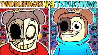 ALL TWIDDLEFINGER VS TRIFLETHUMB | FNF Character Test | Gameplay VS Playground