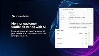 Stay on top of customer feedback trends using AI