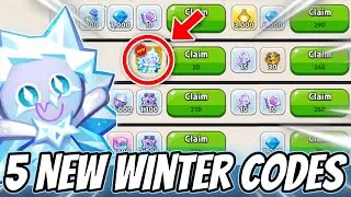 5 NEW WINTER CODES! 😭 Redeem All Gift CODES NOW