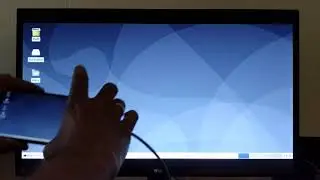 VOLKSPC-XFCE desktop running on Xiaomi Redme 6 Android phone