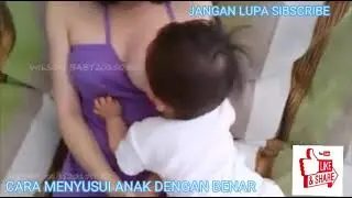 TIPS MENYUSUI ANAK || CARA MENYUSUI SAMBIL DUDUK