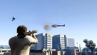 Trevor VS Police RPG Fight || GTA 5 Short Film Rockstar Editor