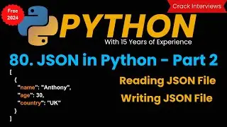 How to use JSON in Python - Part 2 | json.dump() | json.load()