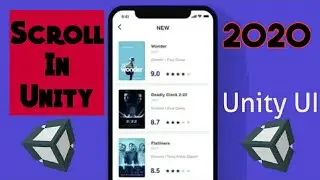 SCROLL IN UNITY : Unity Ui Element [HINDI]