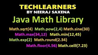 Java math library functions