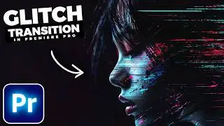 How To Add GLITCH STUTTER Transitions In Premiere Pro