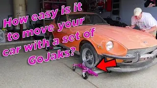 How Easy Is It To Move Your Car With A Set Of GoJaks?