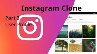 JavaScript Projects for Beginners | Build an Instagram Clone - User Profile