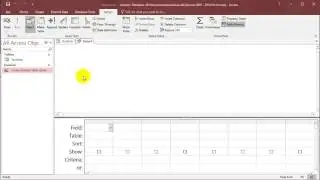 SQL with Microsoft Access 2016 lesson 2 - Inserting records