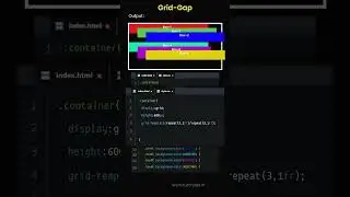 CSS Grid Grid Gap | Tutor Joes