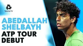 The First Jordanian To Play An ATP Tour Match! Shelbayh vs Kwon Highlights | Doha 2023