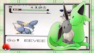 (LIVE!!) Pokemon Crystal [2nd gen]- Shiny Eevee: After ONLY 825 SR's! {+Evolution}