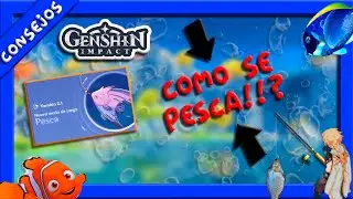 🔴 COMO PESCAR EN ⚡💧GENSHIN IMPACT 2.1🔥❄ Español (2021)