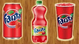 Как сделать Клубничную ФАНТУ. Простой, недорогой рецепт. Fanta strawberry