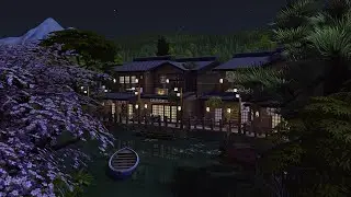 Japanese Street • The Sims 4 • No CC | Speed Build