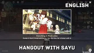 Hangout With Sayu: Everything In Moderation (English) - Genshin Impact