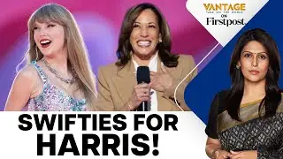 Taylor Swift Endorses Kamala Harris After Trump Debate | Vantage with Palki Sharma