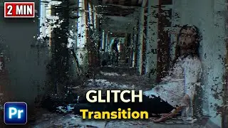 How To Create Glitch Transition in Premiere Pro in 2 minutes | Best Way