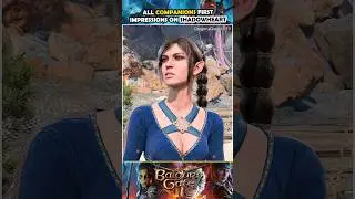 Companions' first impression on Shadowheart | Baldur's Gate 3