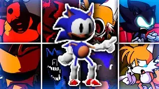 Thriller Gen Encore but Different Sonic Characters Sings 🐱 (Vs. Rewrite) - FNF Cover