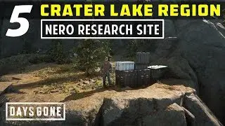 Location of All NERO Research Sites in Crater Lake Region | Days Gone