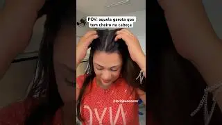 POV: aquela garota que tem cheiro na cabeça #asmr #shorts #asmrsounds