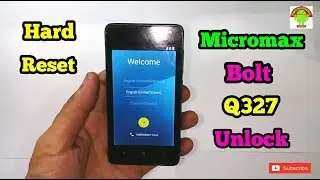 Micromax Bolt Q327 Hard Reset,All Unlock Easy Solution